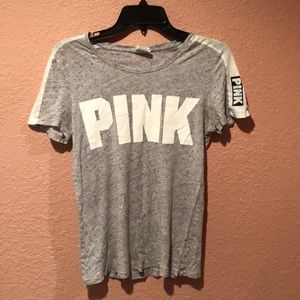 SOLD Grey pink t-shirt